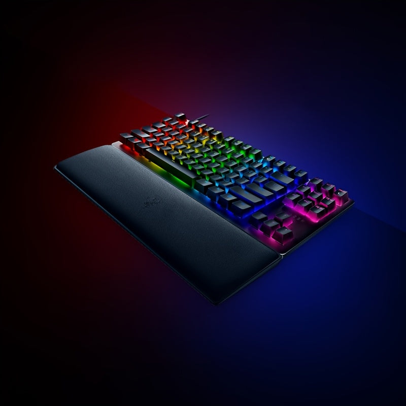 Razer Huntsman V2 Tenkeyless Mechanical Gaming Keyboard, Optical Switches, USB Powered, ≤36V Operating Voltage, with USB Cable, for Professional e-Sports, No Battery Required