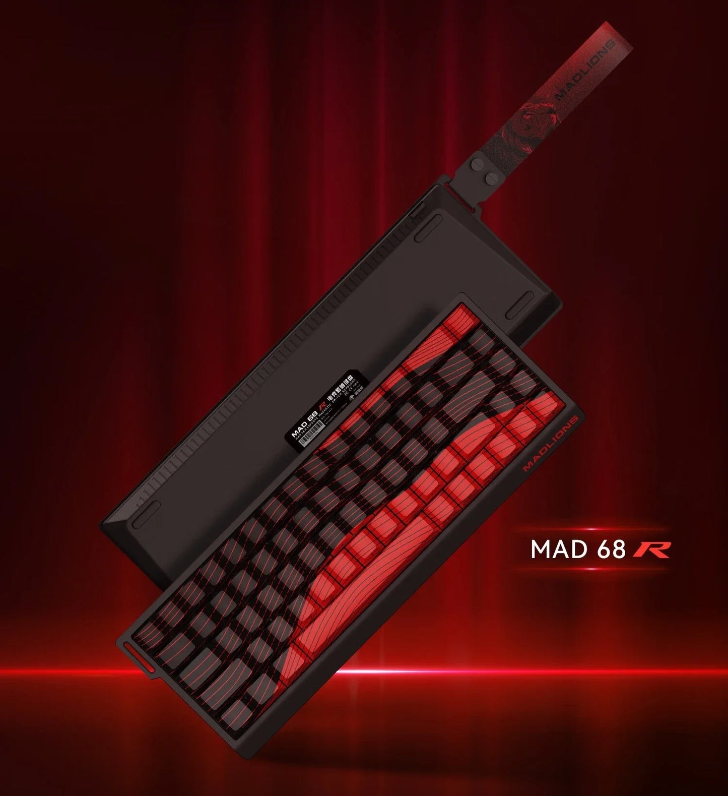 MADLIONS Mad 60he Mad60HE Mad 68HE Mechanical Keyboard Magnetic Switch Wired Hot Swap 8K Polling Rate Customized Gaming keyboard