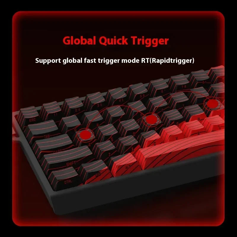 MADLIONS Mad 60he Mad60HE Mad 68HE Mechanical Keyboard Magnetic Switch Wired Hot Swap 8K Polling Rate Customized Gaming keyboard